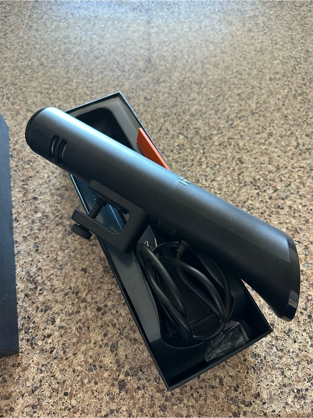 Smart Sous Vide Immersion Circulator in Black and Silver
